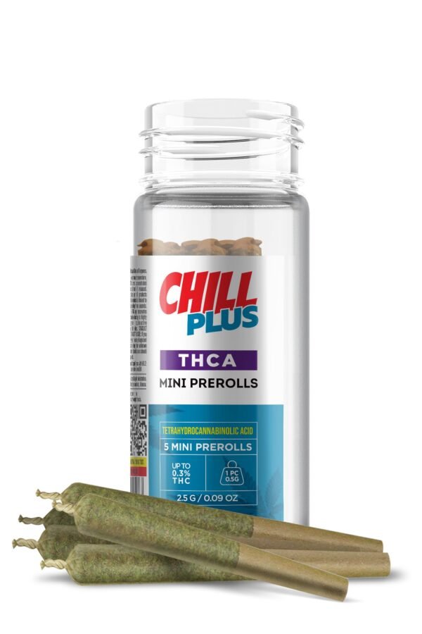 0.5g Hammerhead Mini Pre-Rolls - THCA - Chill Plus - 5 Joints