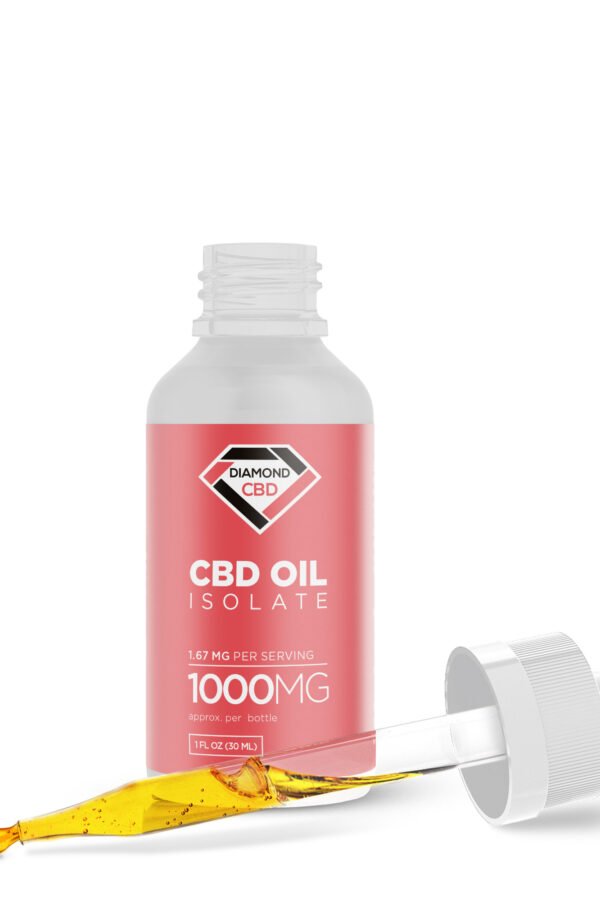 1000mg CBD Isolate Oil - Diamond CBD