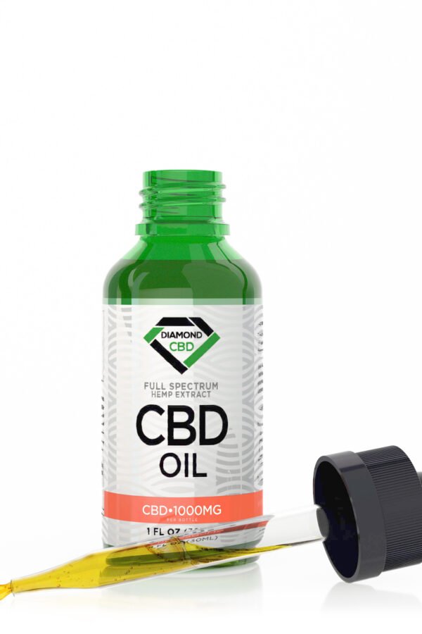 1000mg Full Spectrum CBD Oil - Diamond CBD