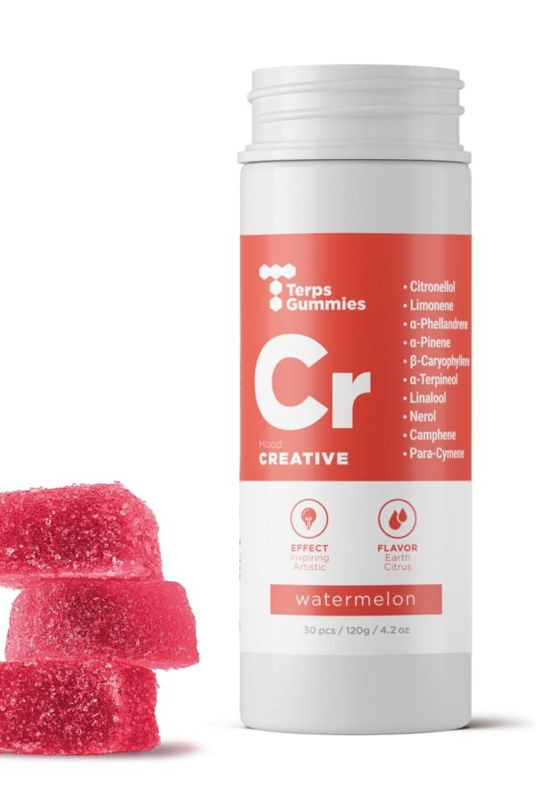 10mg Terpene Gummies - Creative - Watermelon - Terps Gummies