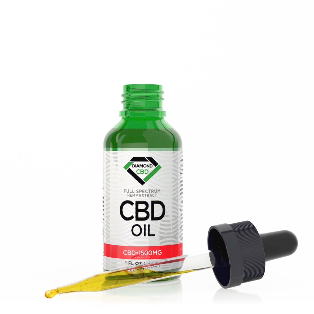 1500mg Full Spectrum CBD Oil - Diamond CBD