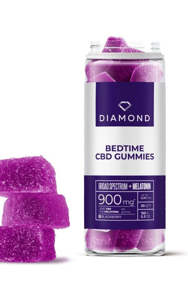 30mg Bedtime CBD Gummies - CBD, Melatonin - Diamond CBD (900mg)