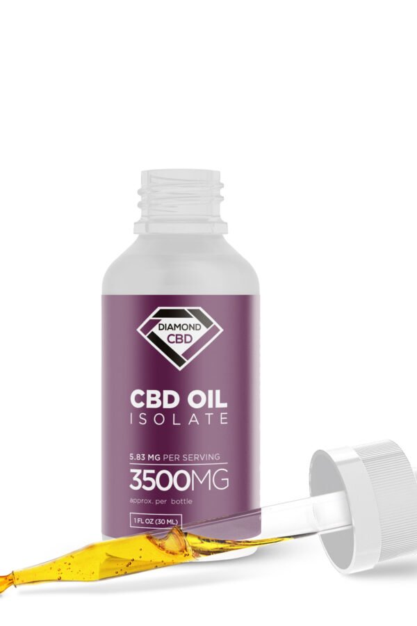 3500mg CBD Isolate Oil - Diamond CBD