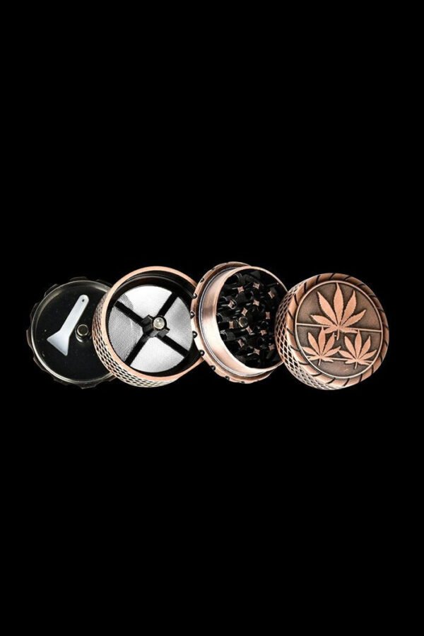 4-Piece Metal Grinder - 6 Pack