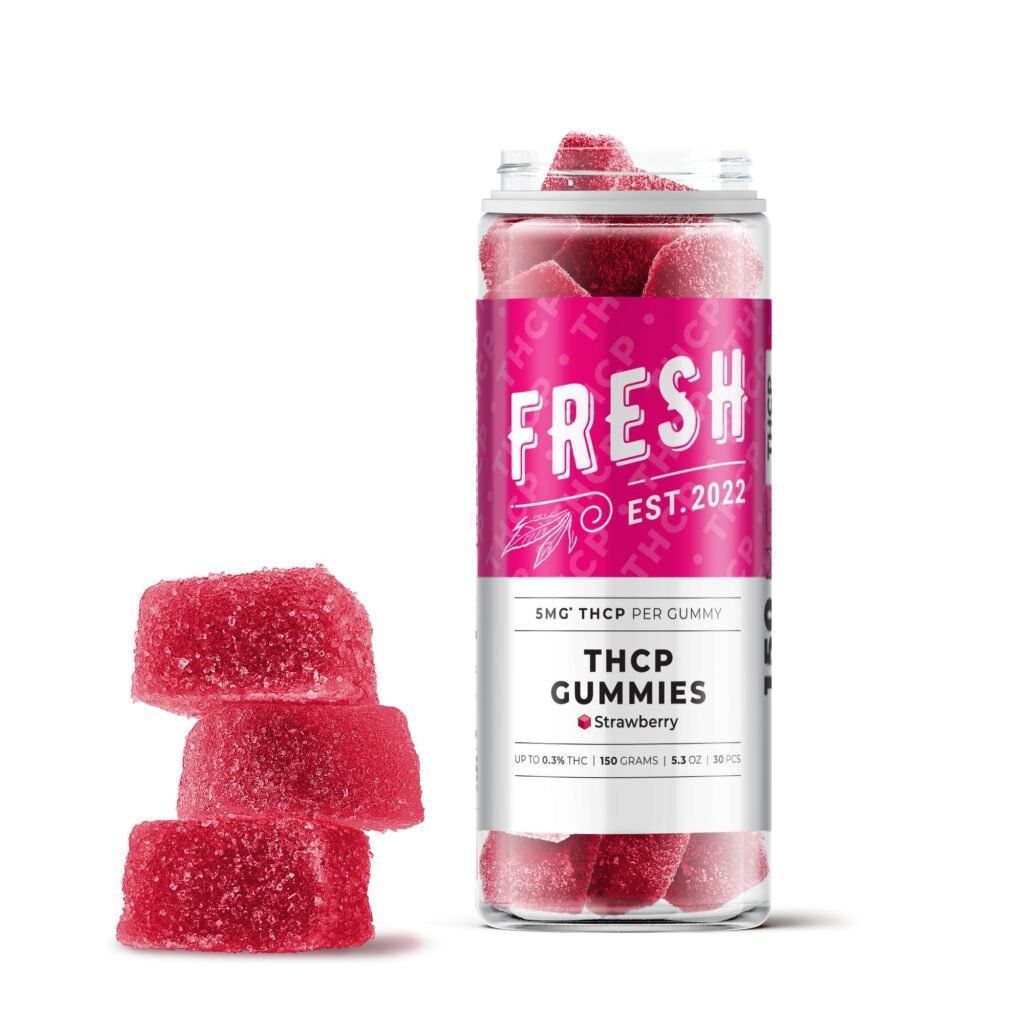 5mg THCP Gummies - Strawberry - Fresh (150mg)