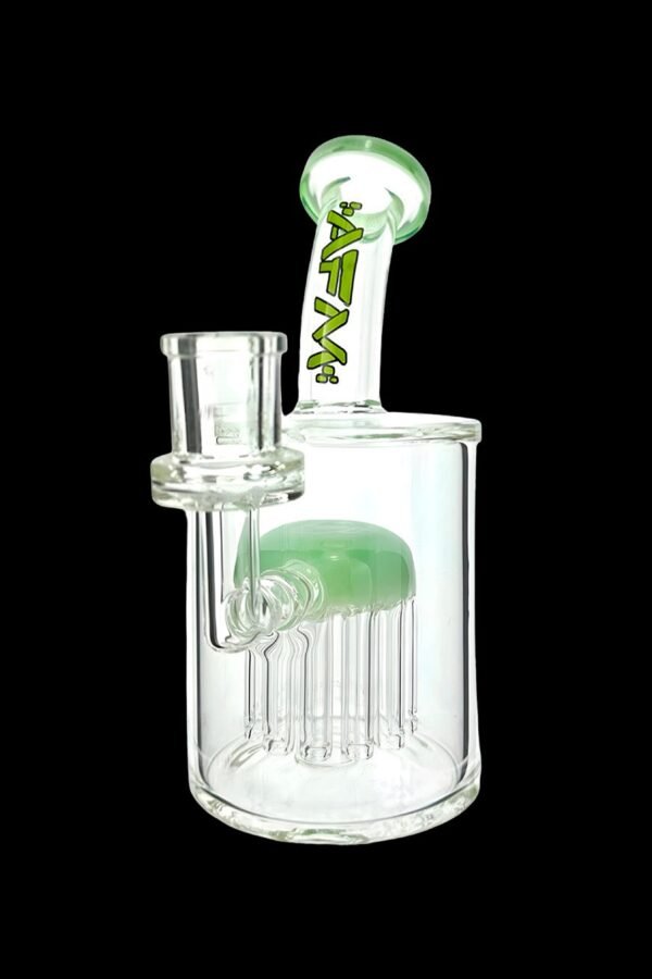 AFM Glass 12 Arm Tree Perc Clear Glass Water Pipe