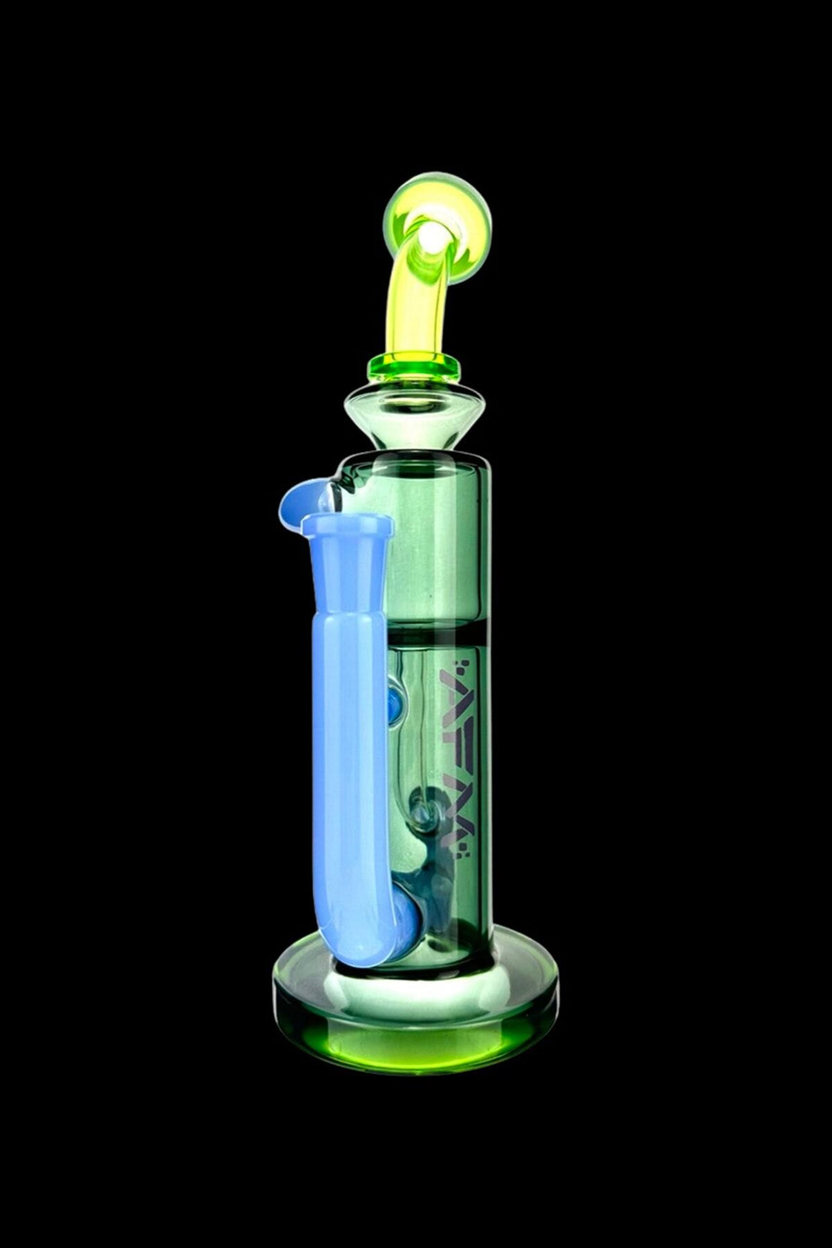 AFM Glass Bilbao Colored Glass Recycler Water Pipe