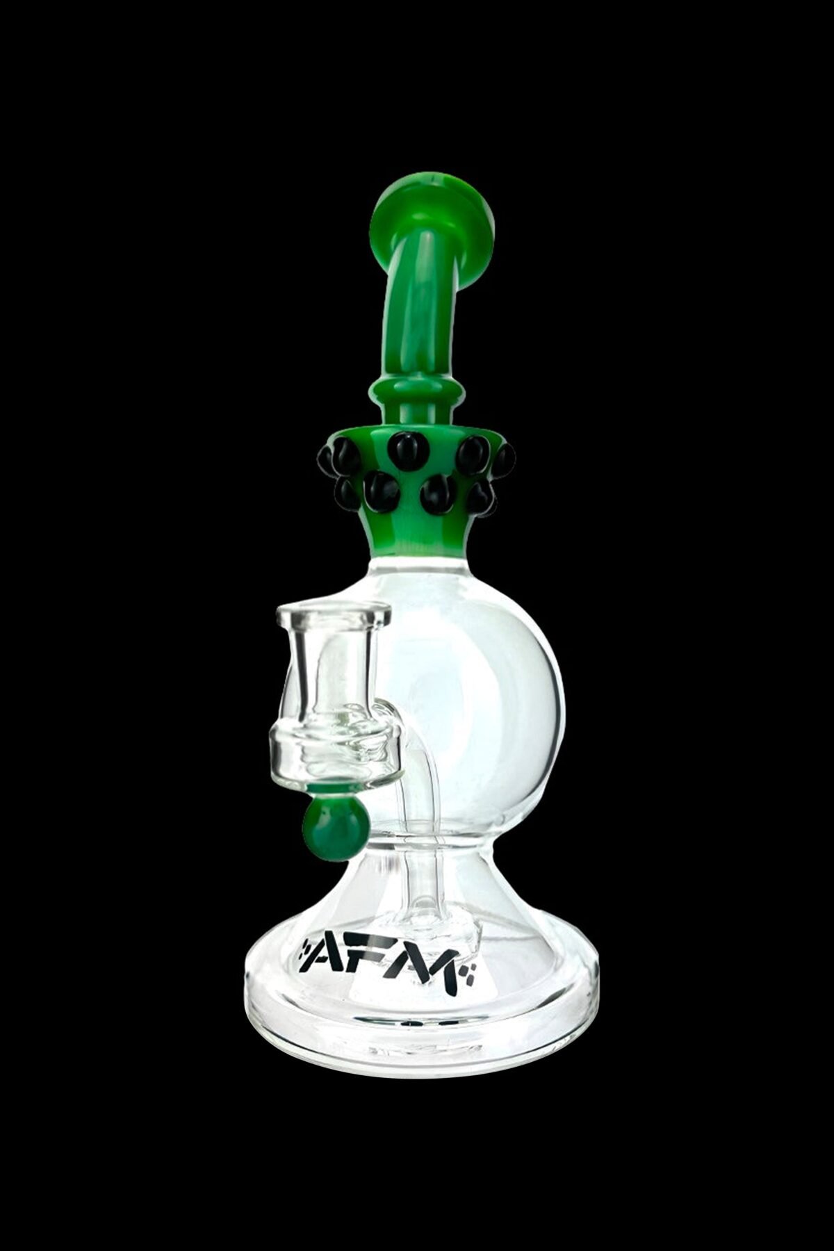 AFM Glass Crown Glass Water Pipe