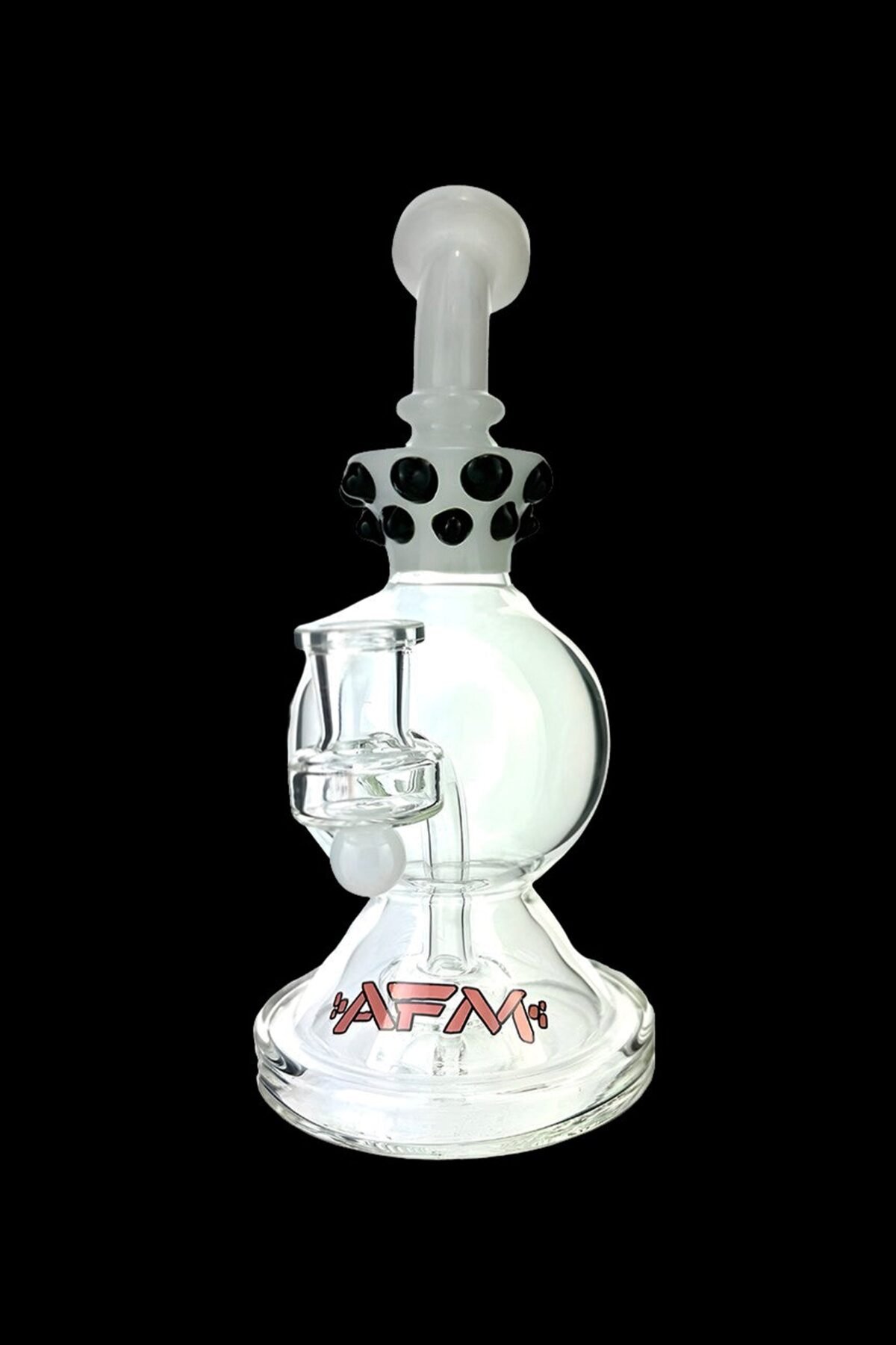 AFM Glass Crown Glass Water Pipe