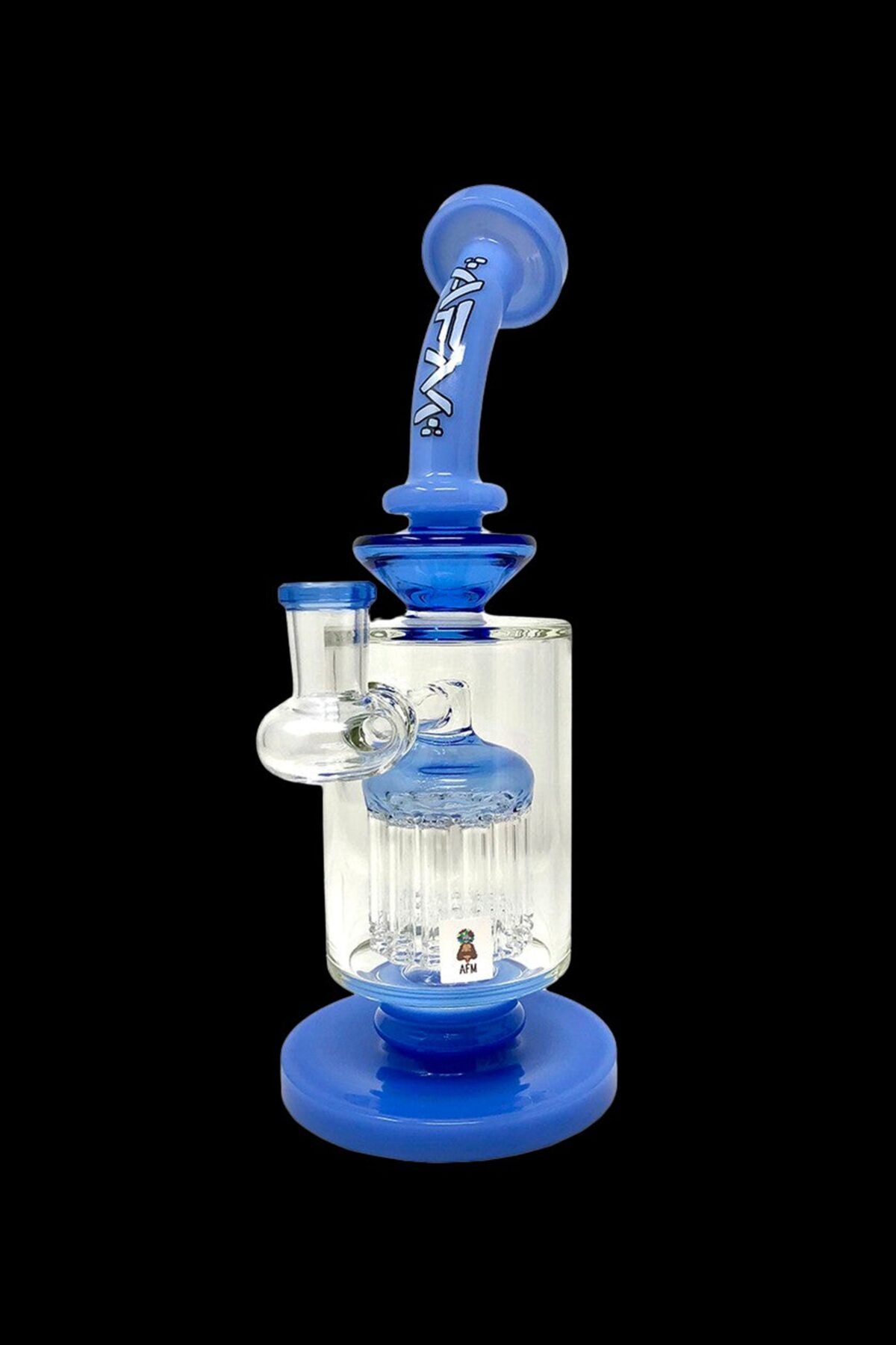 AFM Glass Flex Double Color Arm Glass Water Pipe