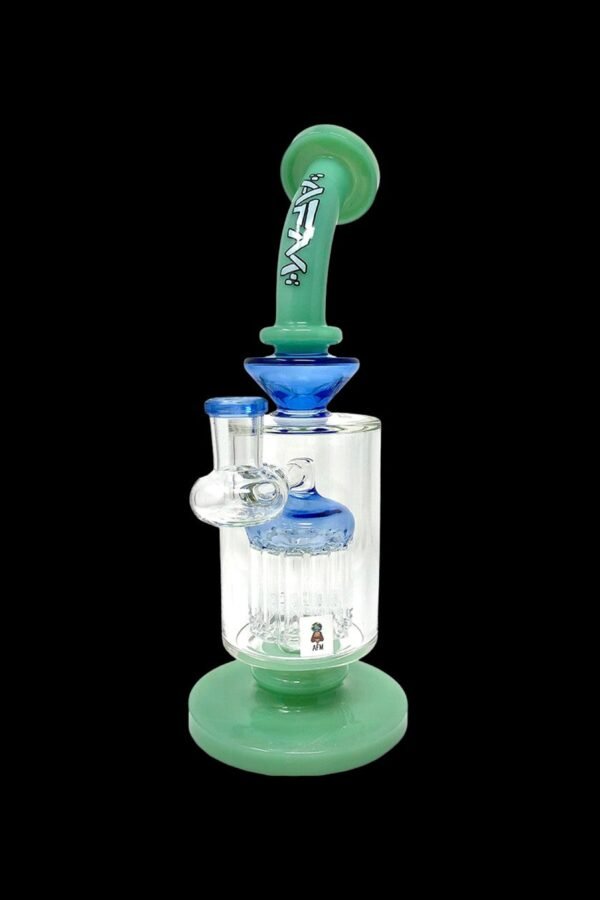 AFM Glass Flex Double Color Arm Glass Water Pipe