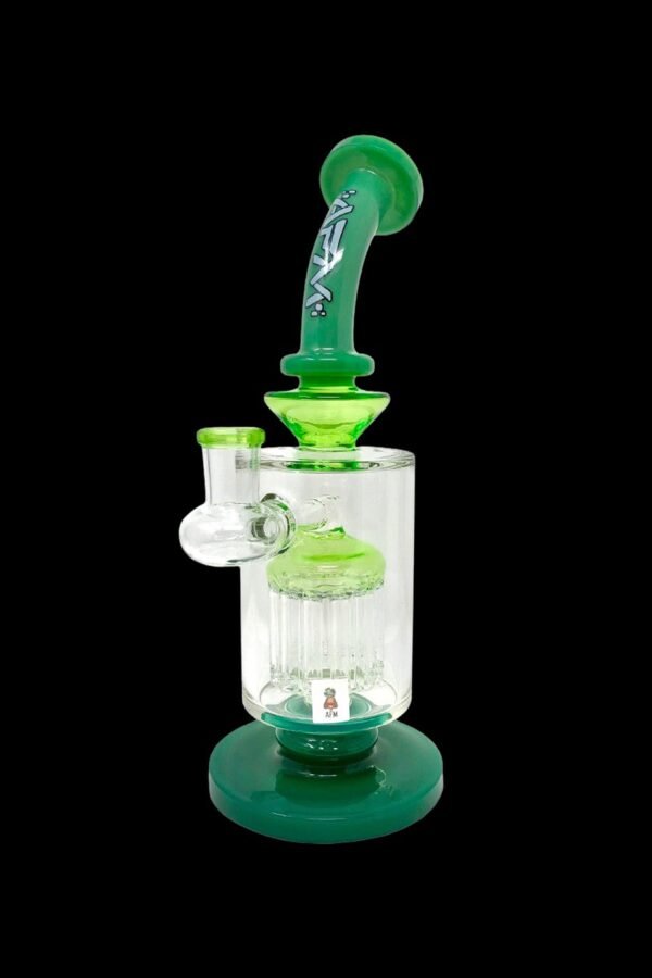 AFM Glass Flex Double Color Arm Glass Water Pipe