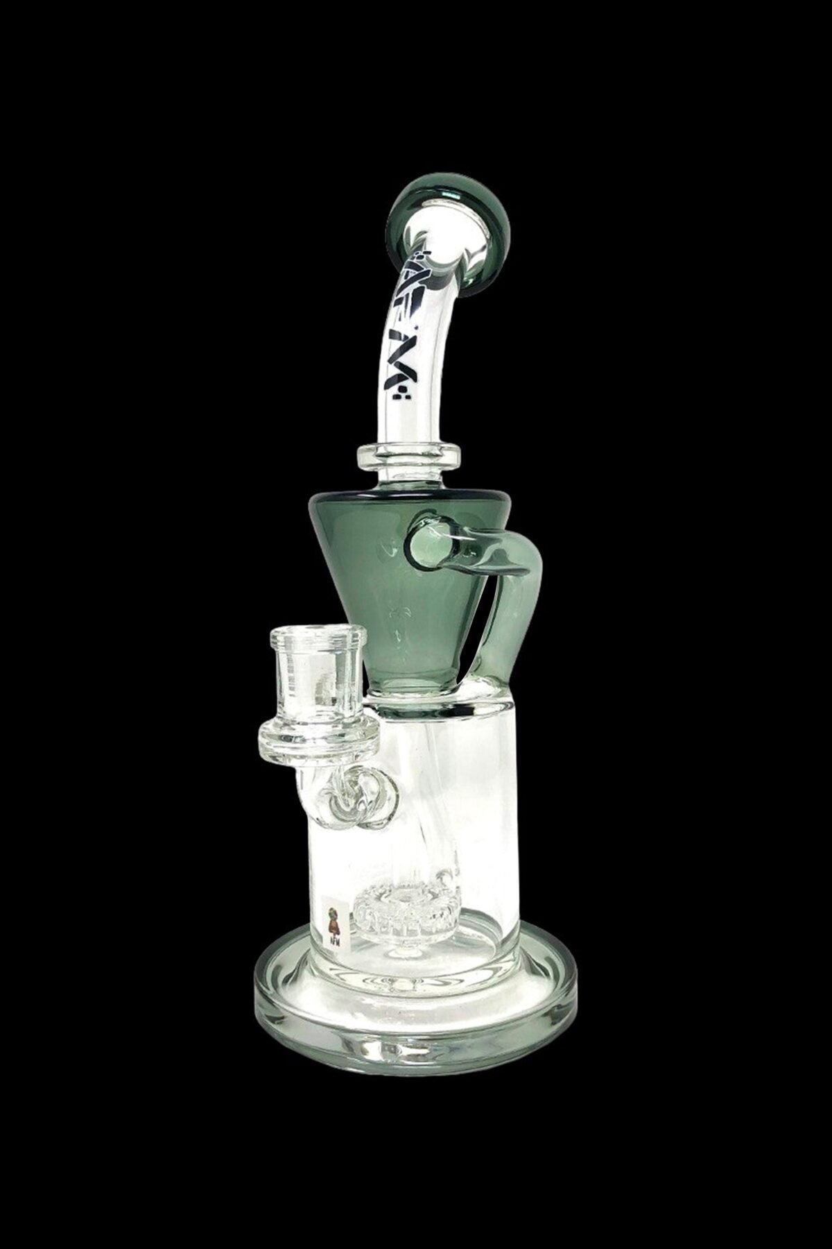 AFM Glass Glass Drain Incycler Water Pipe