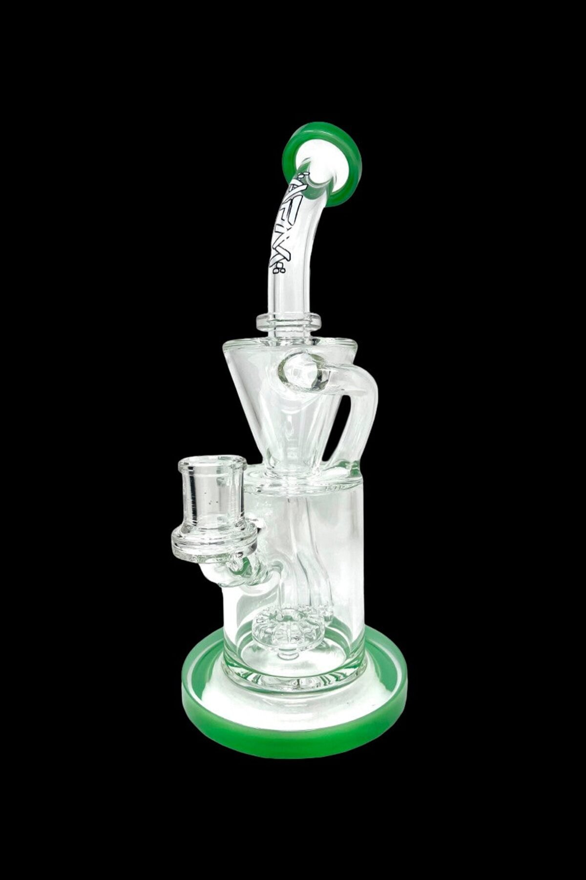 AFM Glass Glass Drain Incycler Water Pipe