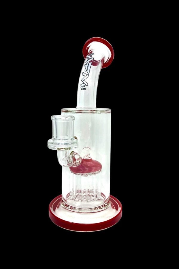 AFM Glass Groovy Arm Perc Glass Water Pipe