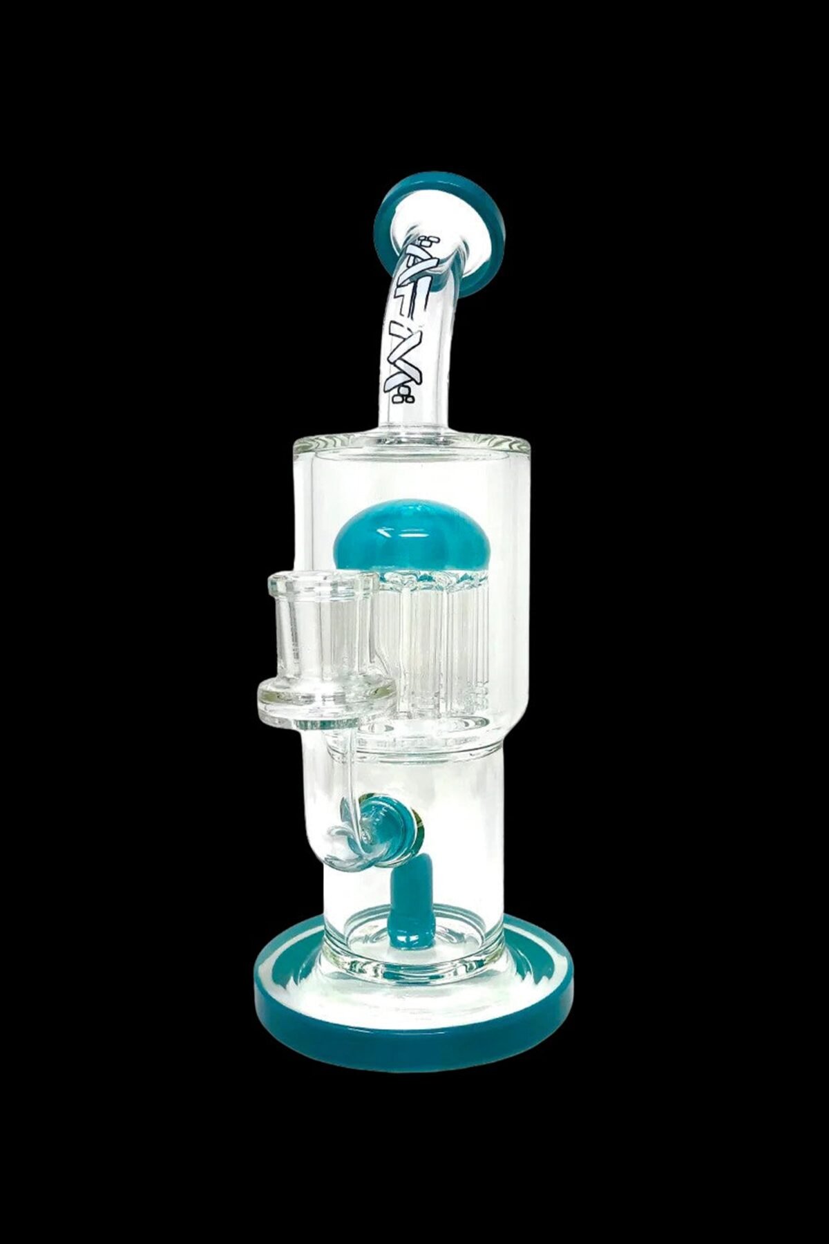 AFM Glass Groovy Tree Arm Perc Water Pipe