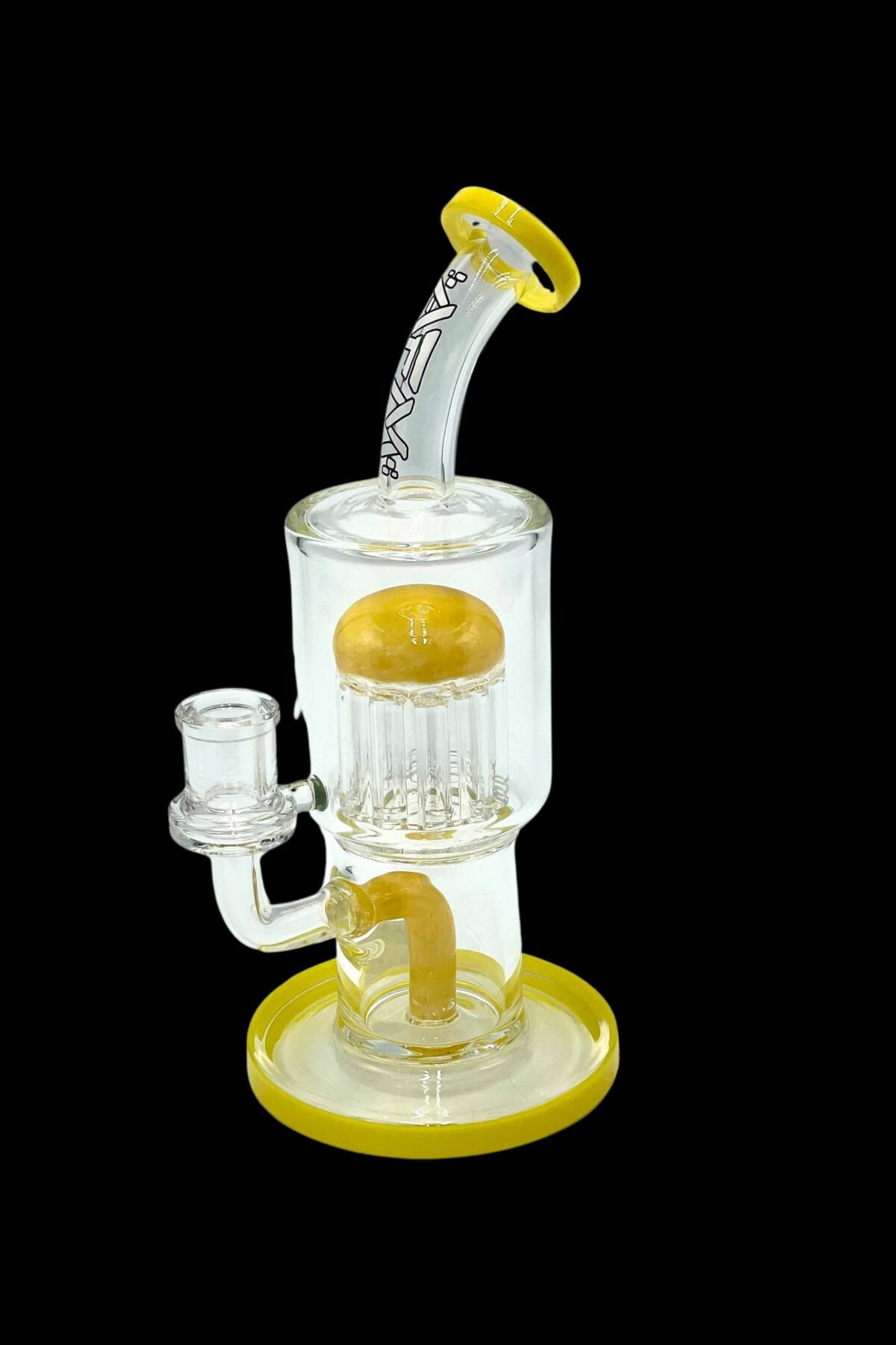 AFM Glass Groovy Tree Arm Perc Water Pipe