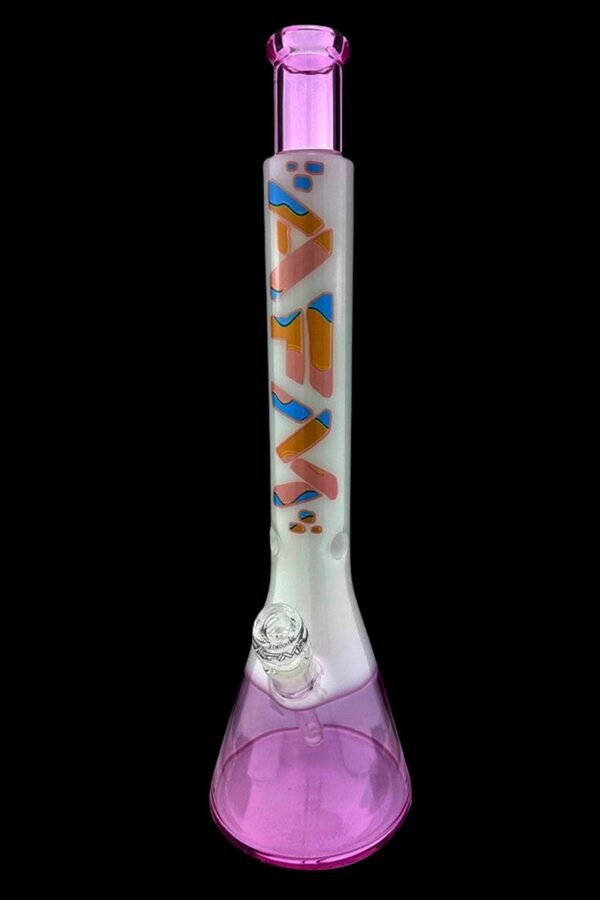 AFM Glass Ice Cream Quasar Glass Beaker Bong