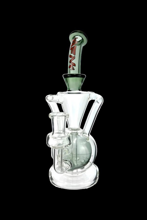 AFM Glass Magic Ball Clear Glass Recycler Water Pipe