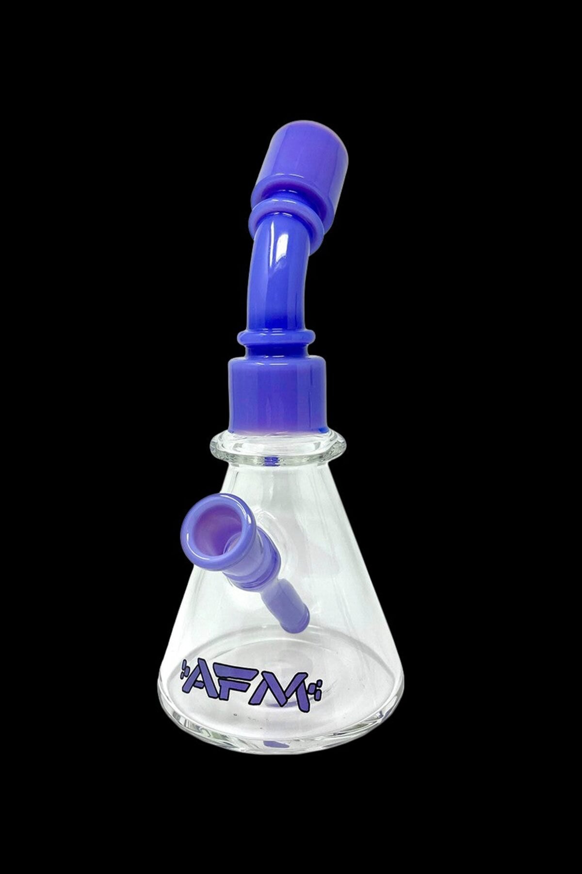 AFM Glass One Shot Clear Glass Mini Water Pipe