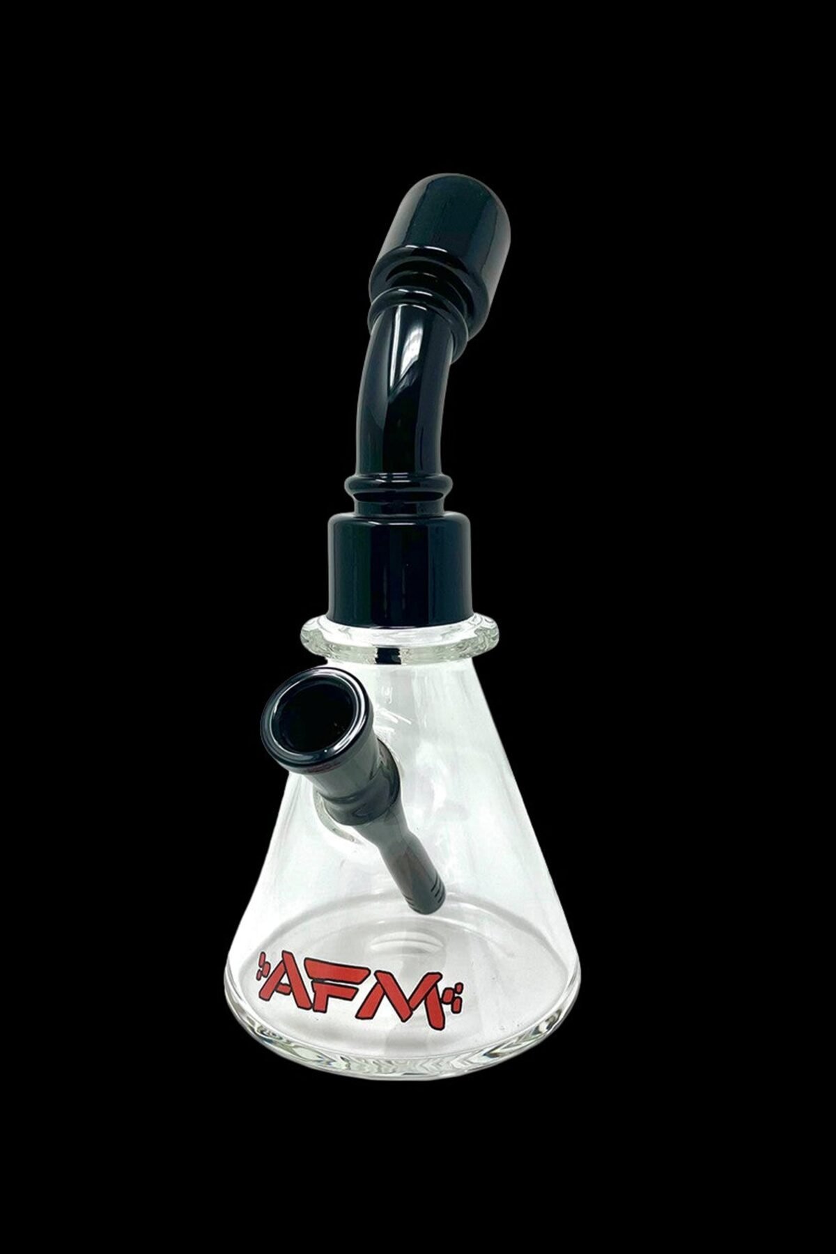 AFM Glass One Shot Clear Glass Mini Water Pipe