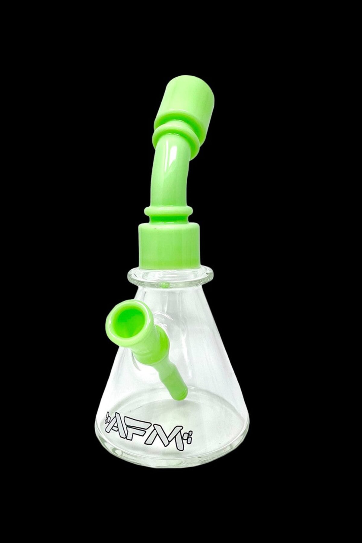 AFM Glass One Shot Clear Glass Mini Water Pipe