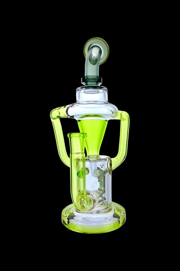 AFM Glass Palermo Double Glass Recycler Water Pipe