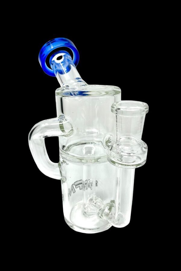 AFM Glass Power Can Clear Glass Recycler Mini Water Pipe