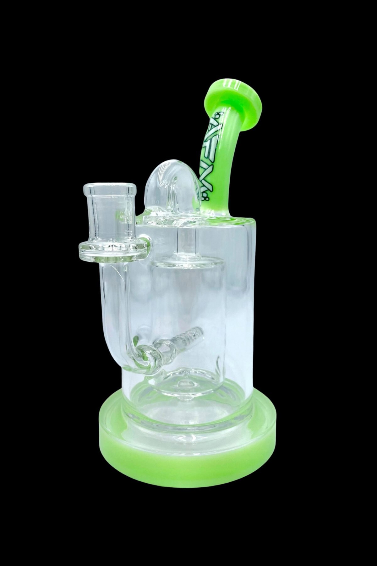 AFM Glass Pump Color Glass Recycler Water Pipe