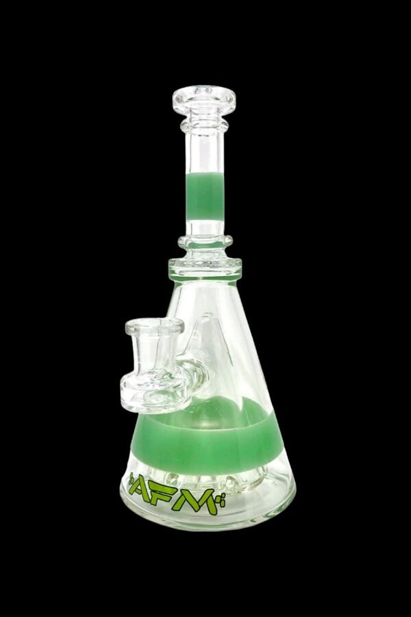 AFM Glass Pyramid Clear Glass Water Pipe