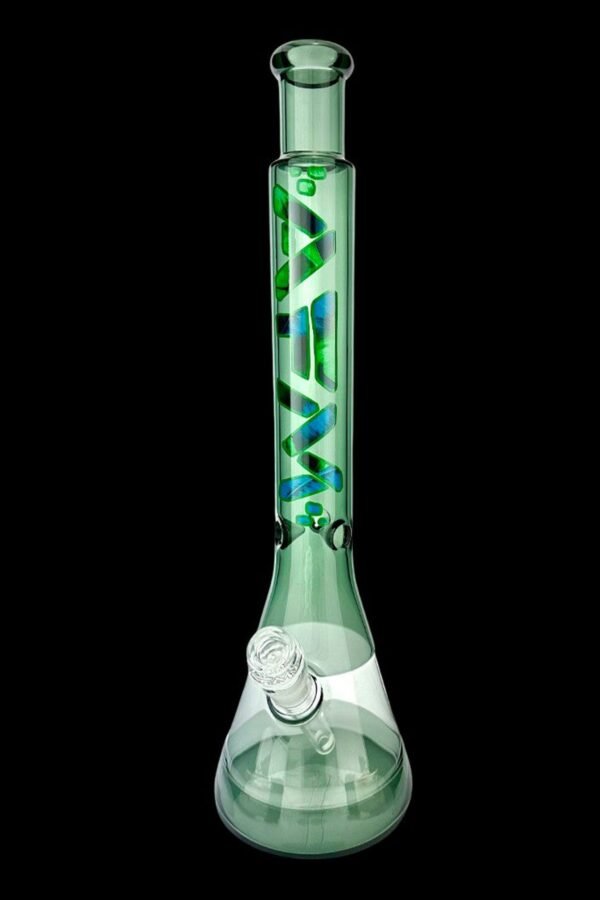 AFM Glass Quasar Glass Leaf Beaker Bong