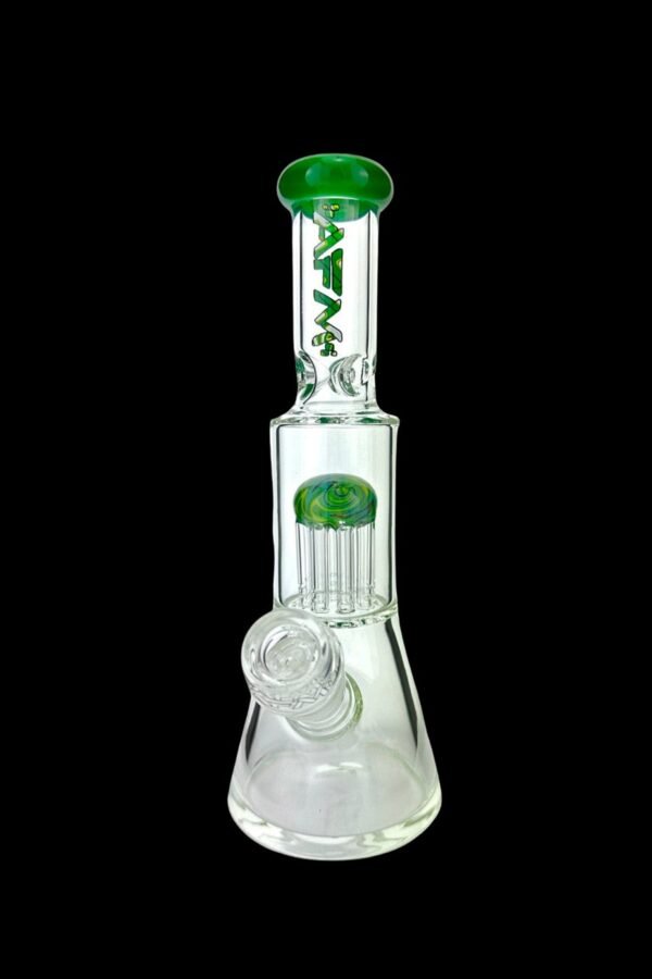 AFM Glass Reversal Arm Perc Glass Mini Beaker Bong