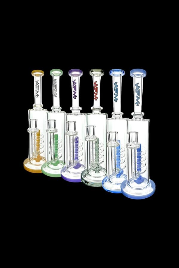 AFM Glass Spiral Waterfall Glass Water Pipe