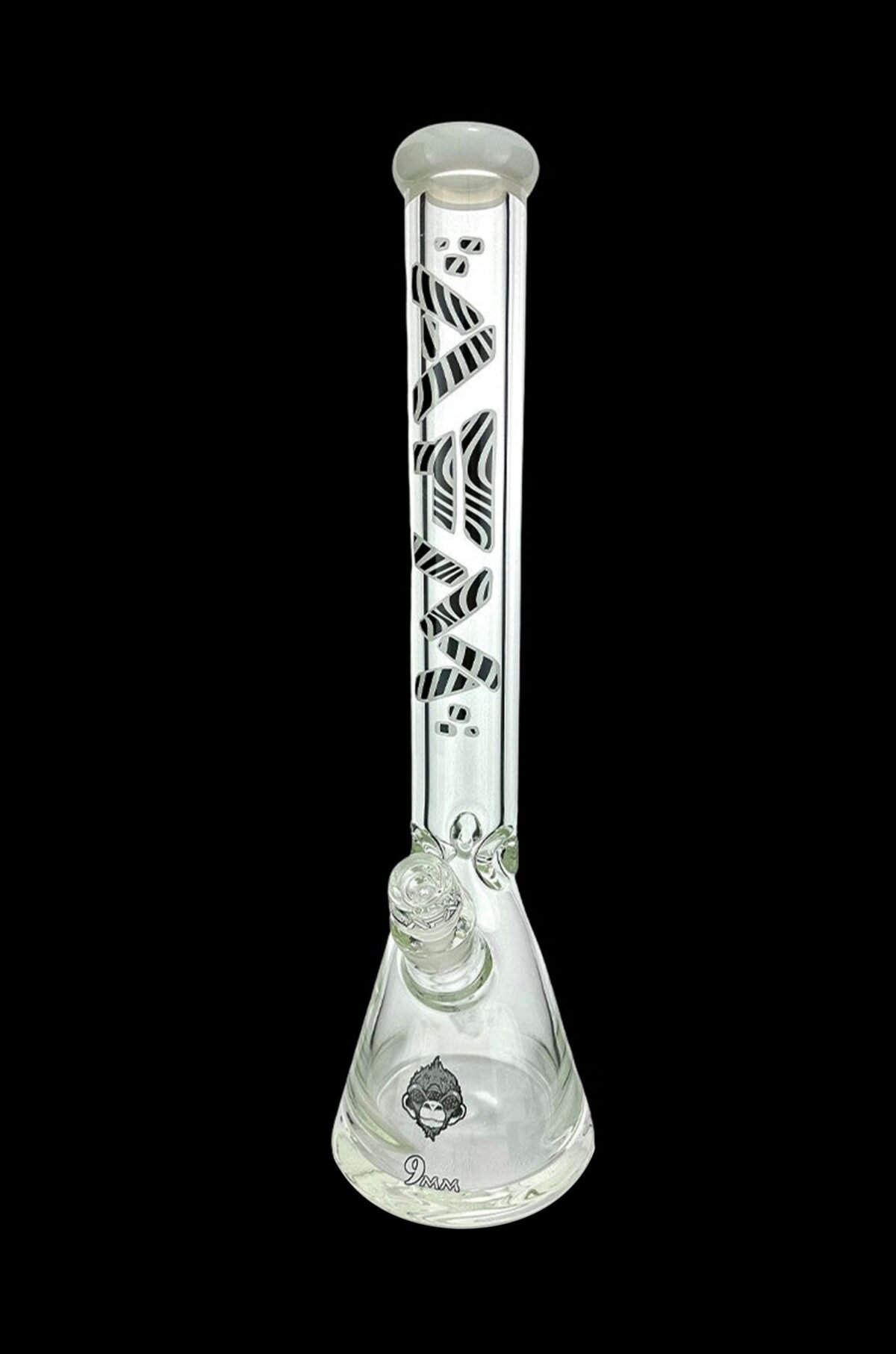 AFM Glass Trippy 9mm Glass Beaker Bong