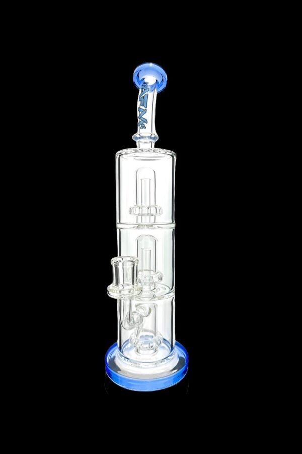 AFM Glass UFO Triple Perc Glass Water Pipe