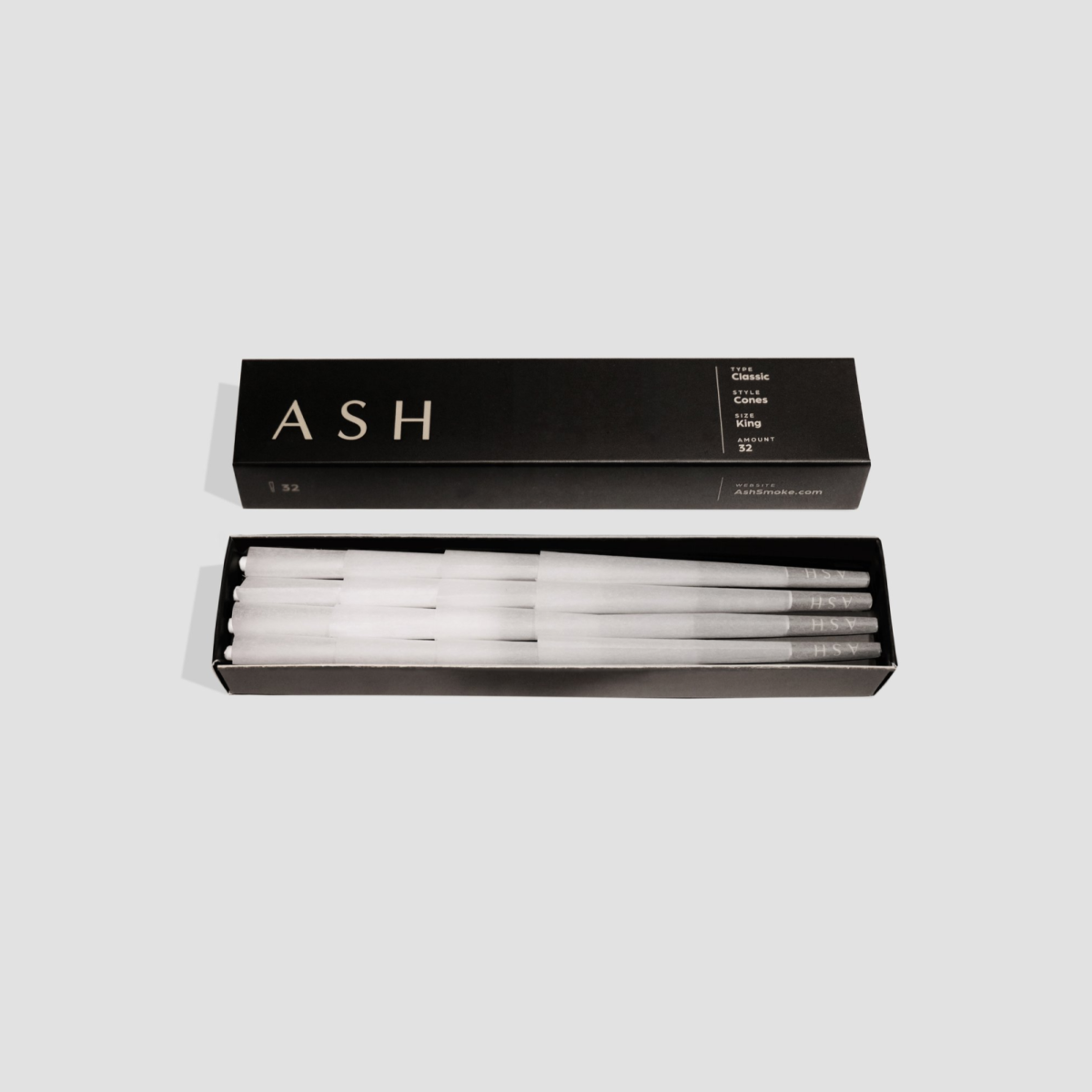 ASH Pre-Rolled Cones / Classic / 32 count