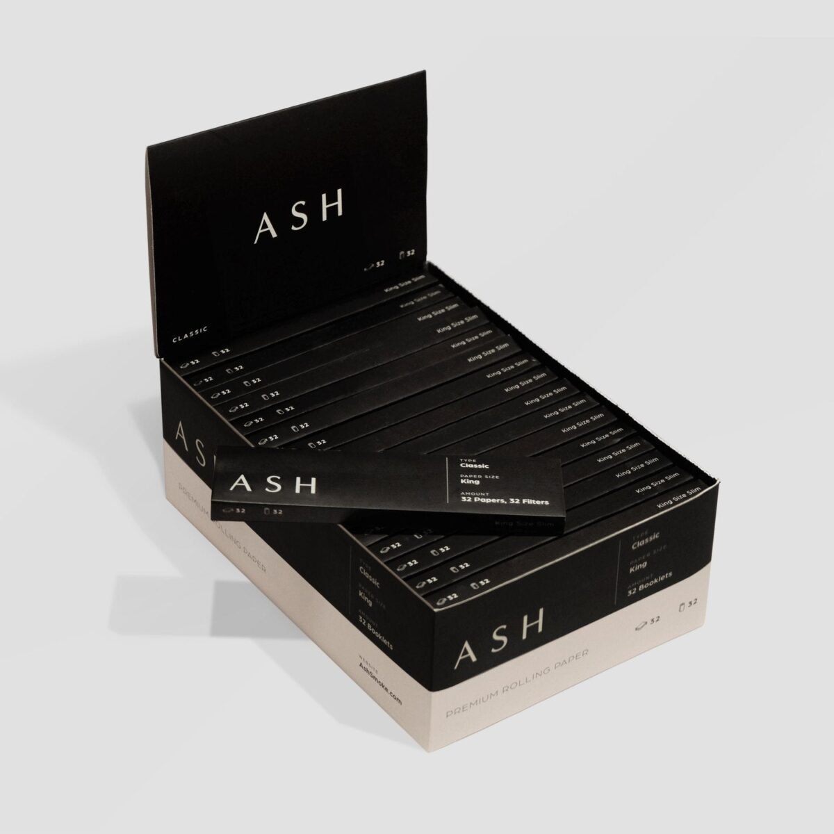 ASH Rolling Papers / King / Classic / Box
