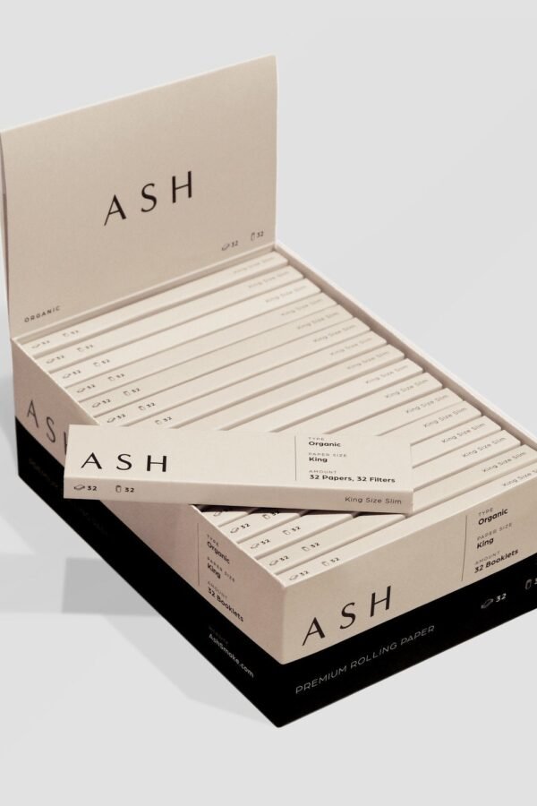 ASH Rolling Papers / King / Organic / Box