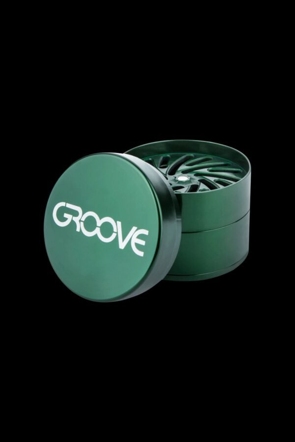 Aerospaced Groove 4-Piece Aluminum Grinders