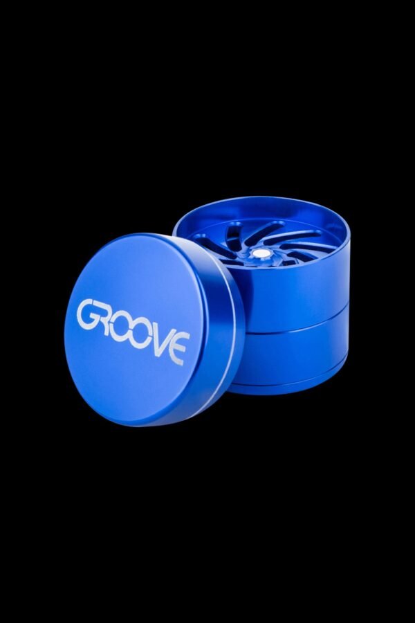 Aerospaced Groove 4-Piece Aluminum Grinders