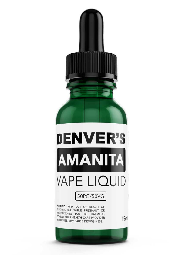 Amanita Mushroom Vape Juice / Muscimol 15,000mg Cinnamon Danish