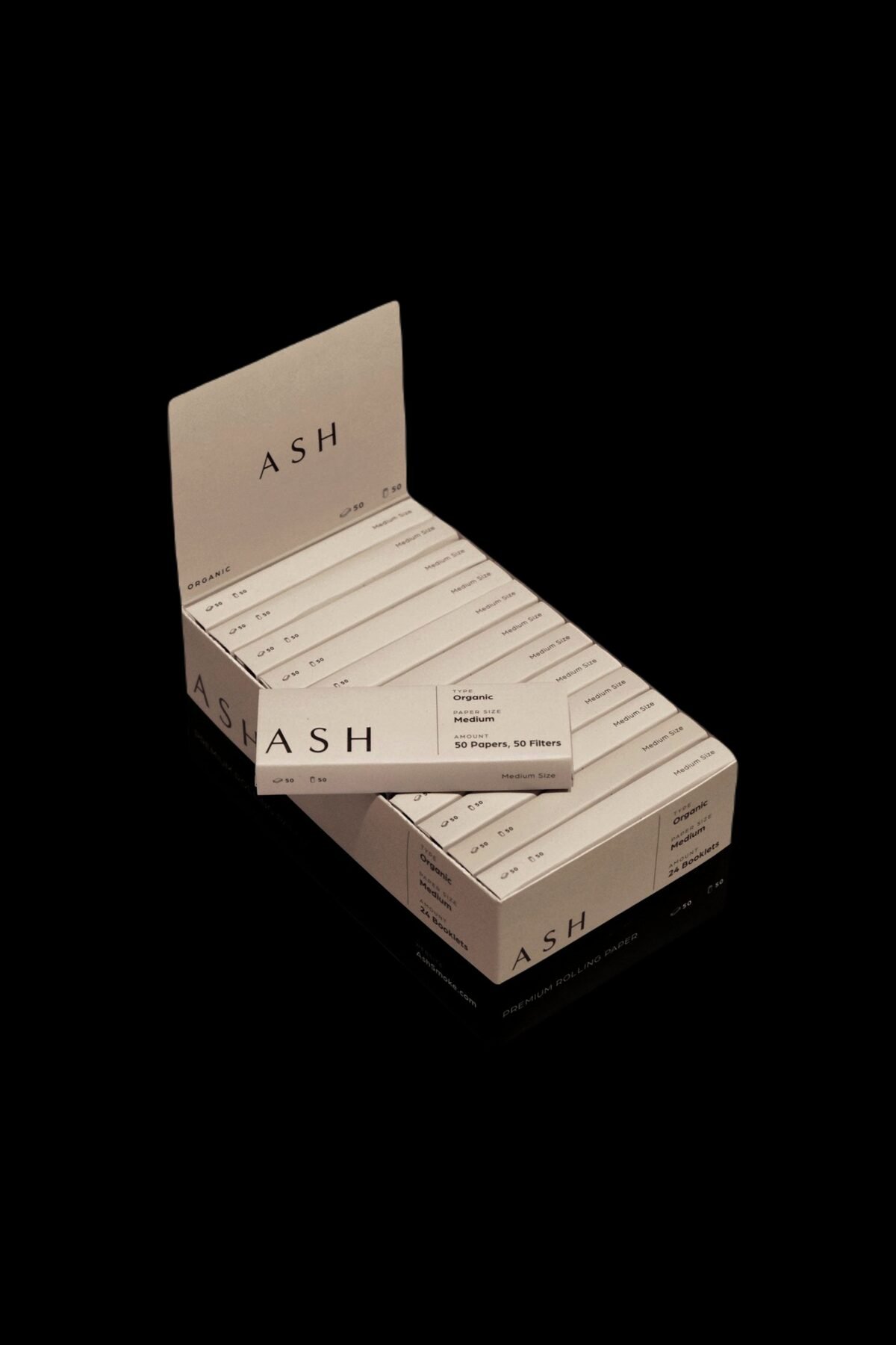 Ash Organic Medium Rolling Papers