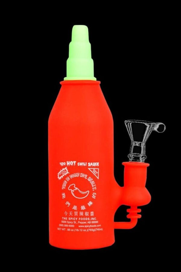 Asian Hot Sauce Silicone Water Pipe