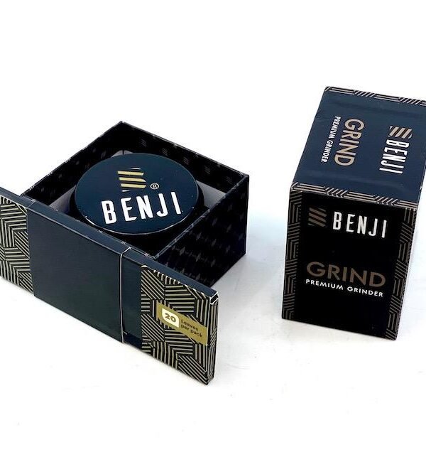 Benji GRIND - Aluminum Grinder + Booklet