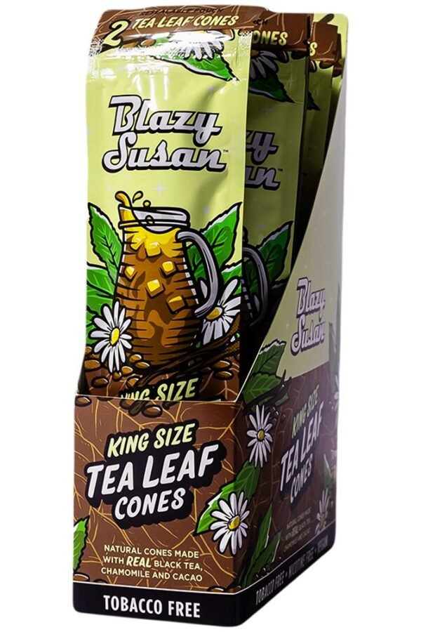 Blazy Susan Tea Leaf Cones- 2pc / King Size 10ct