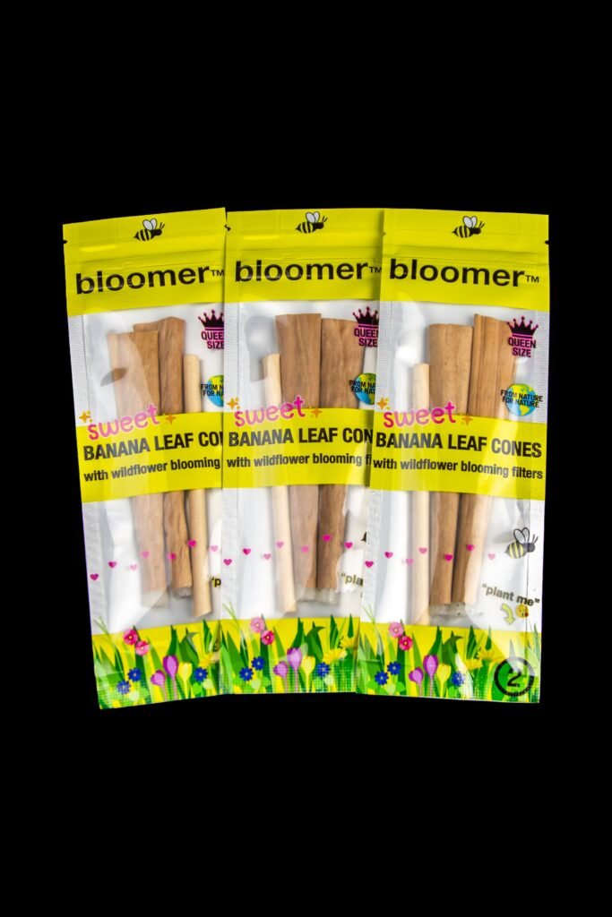 Bloomer Organic Sweet Banana Leaf Cones