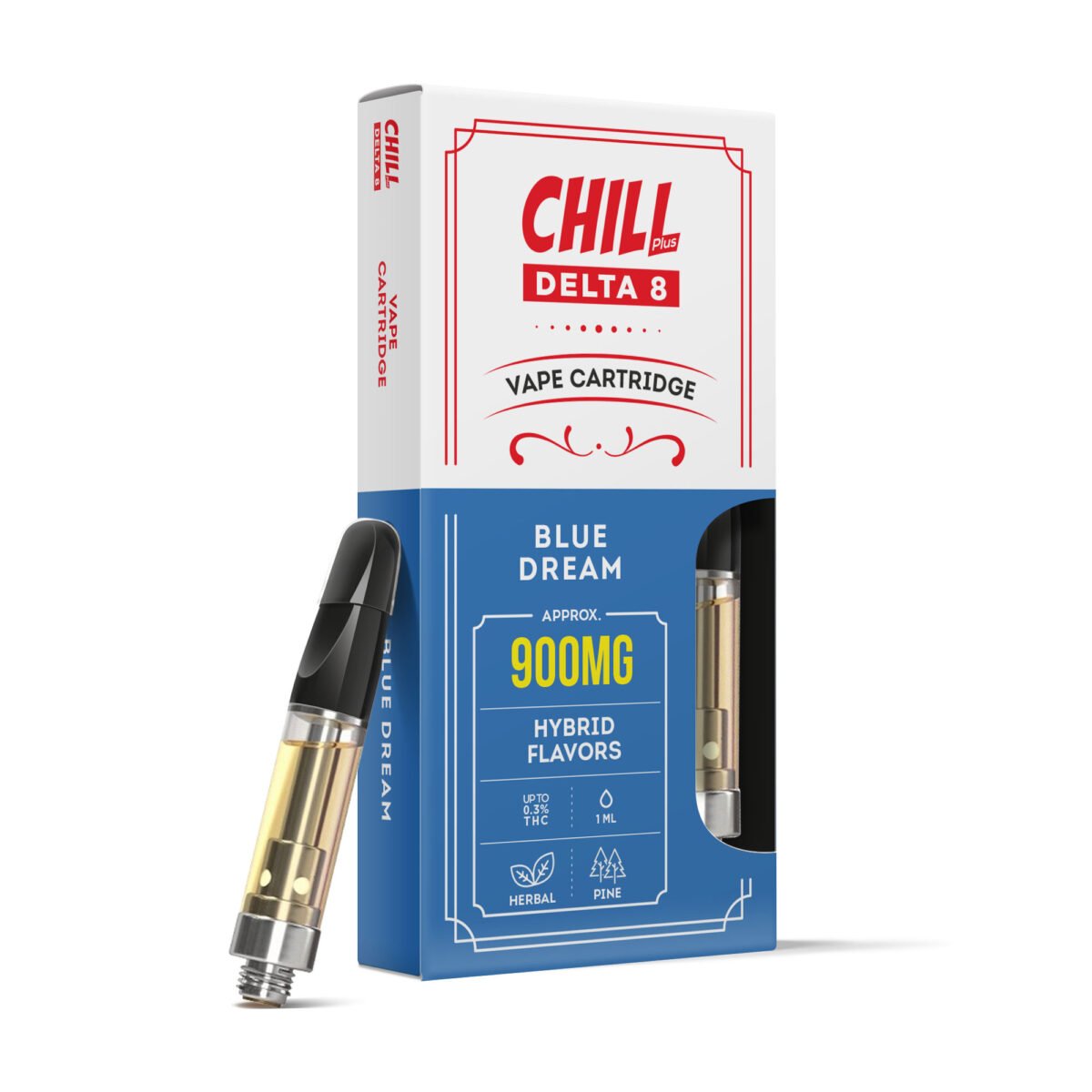 Blue Dream Delta 8 THC Cart - Chill - 900mg