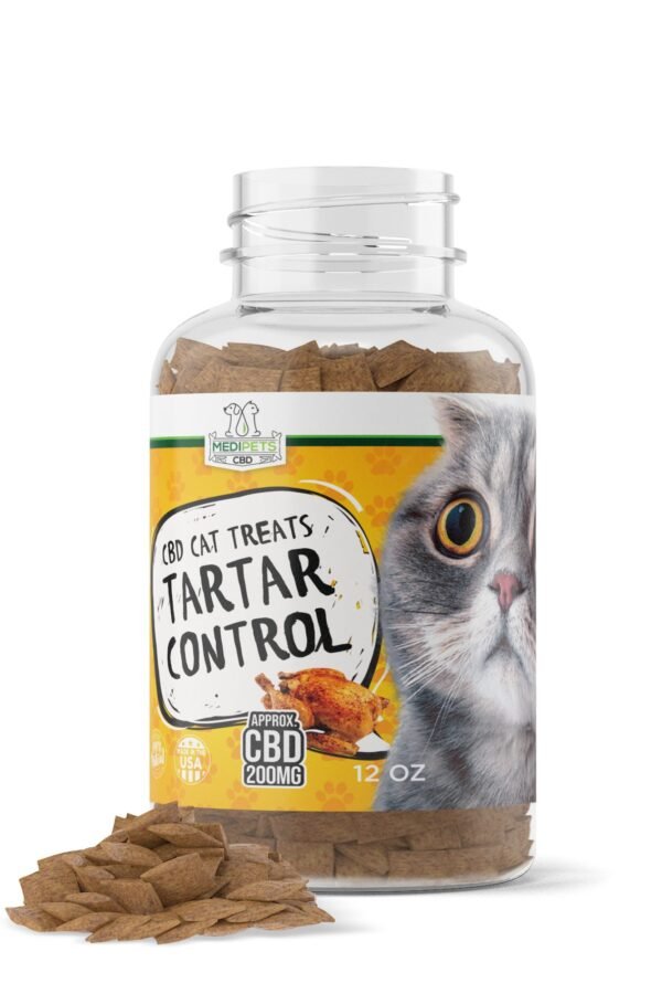 CBD Cat Treats - Tartar Control - 200mg - MediPets