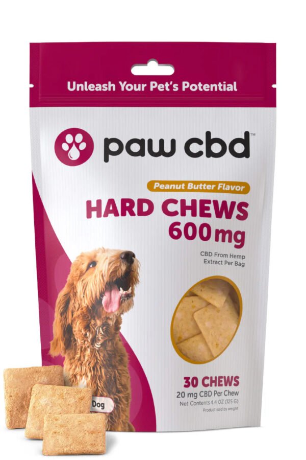 CBD Dog Treats Peanut Butter for Canine Happiness - (300MG - 600MG)