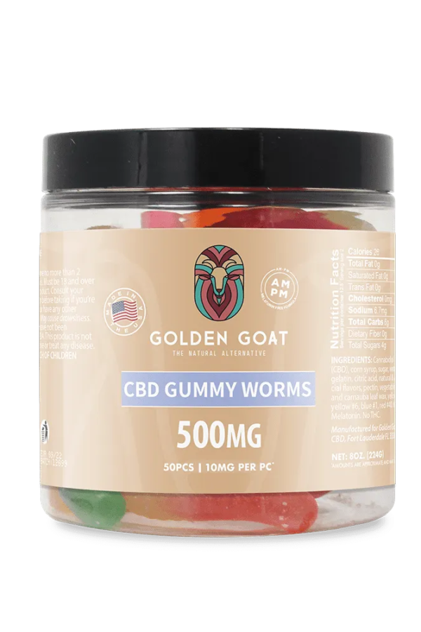 CBD Gummies 500MG -Clear Worms